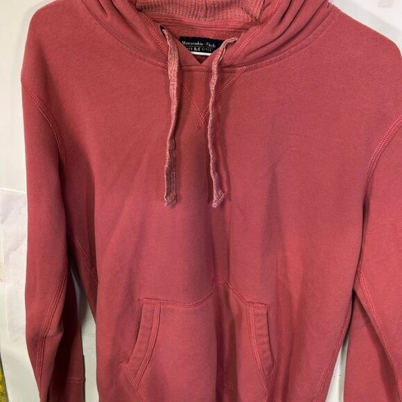 Abercrombie & Fitch Red Hoodie size medium great condition - Picture 6 of 6